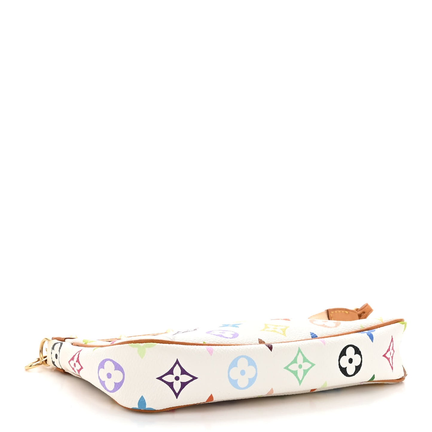 Monogram Multicolor Pochette Accessories White
