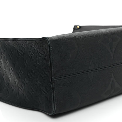 Louis Vuitton Empreinte Monogram Giant Onthego MM Black 8 of 15