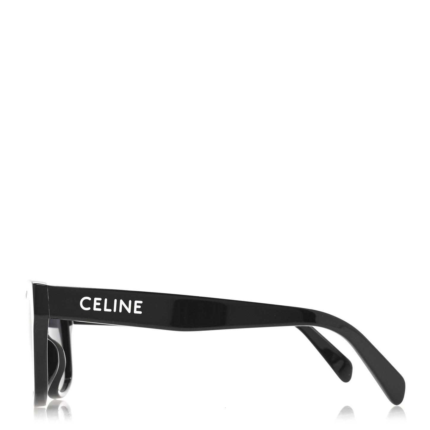 Acetate Square Sunglasses CL40249U-Y Black Black