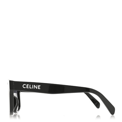 Celine Acetate Square Sunglasses CL40249U-Y Black Black 3 of 8
