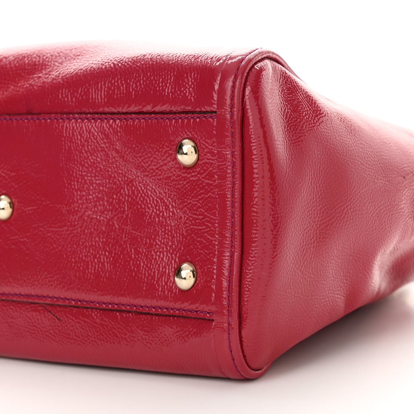 Patent Small Soho Shoulder Bag Bright Bougainvillea