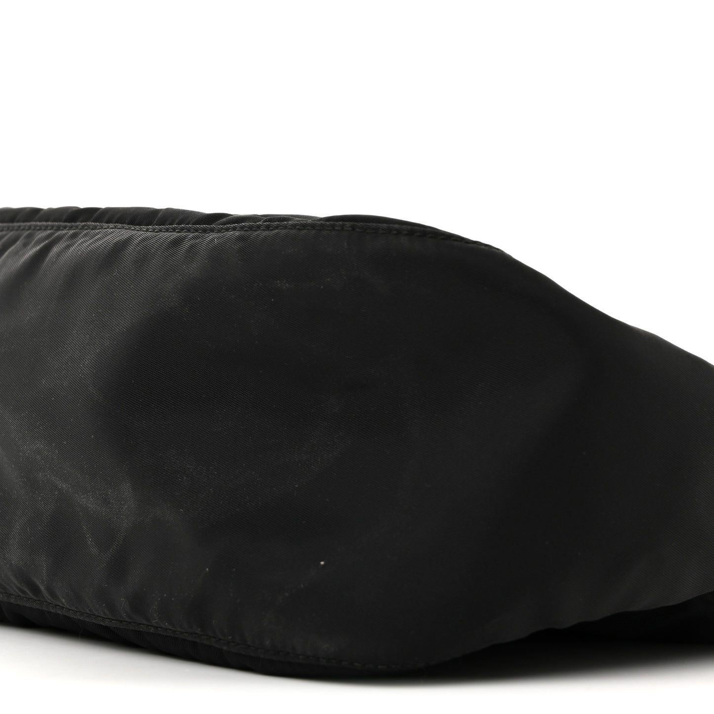 Nylon Vela Messenger Bag Black