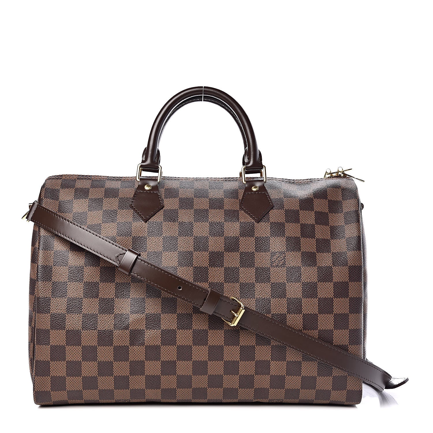 Louis Vuitton Damier Ebene Speedy Bandouliere 35 1 of 9