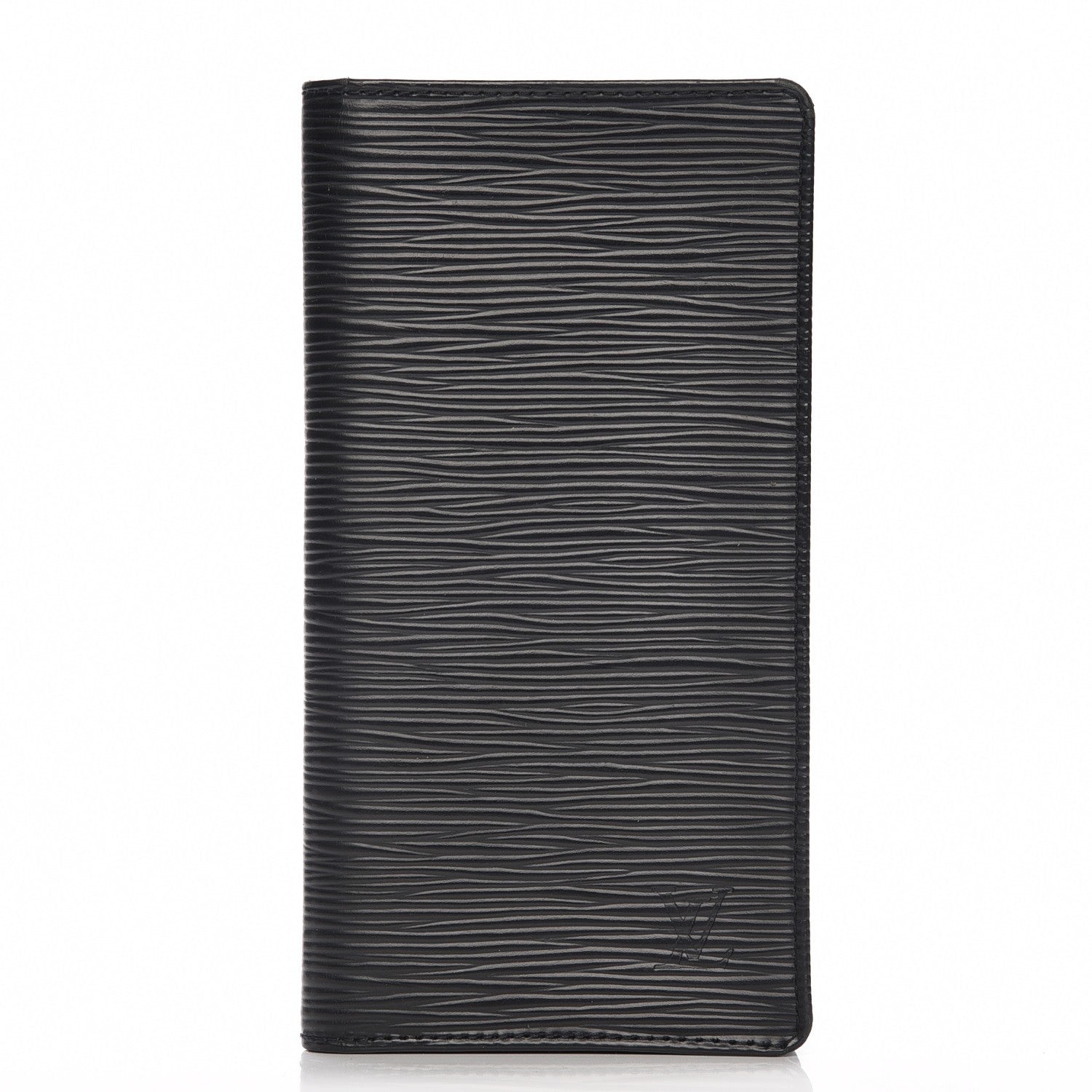 Louis Vuitton Epi Checkbook Organizer Wallet Black 1 of 9