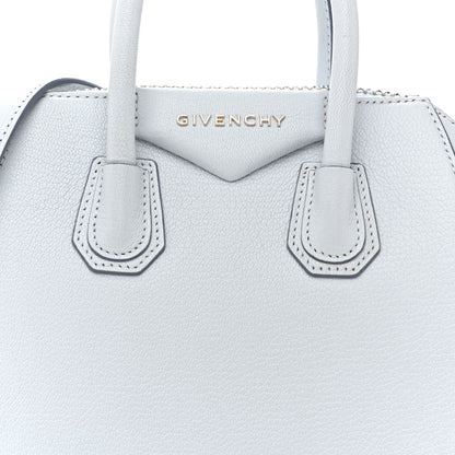 Givenchy Sugar Goatskin Mini Antigona Baby Blue 8 of 14