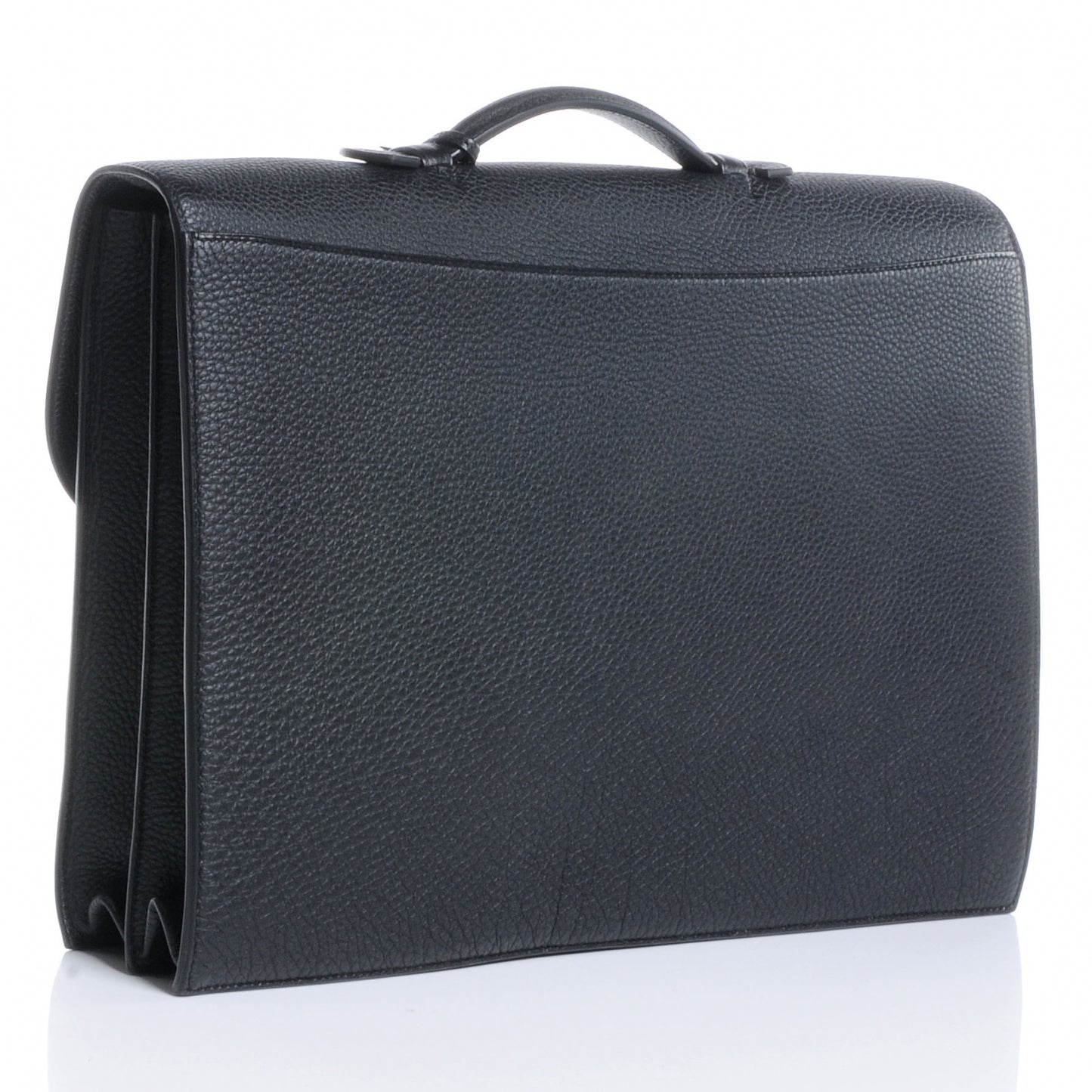 Veau Togo Sac a Depeche 41 Serviette Briefcase Black