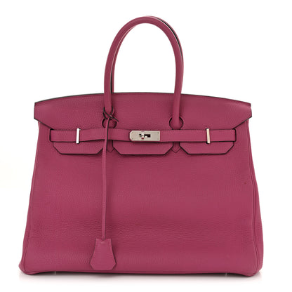 Hermes Togo Birkin 35 Rose Pourpre 1 of 18