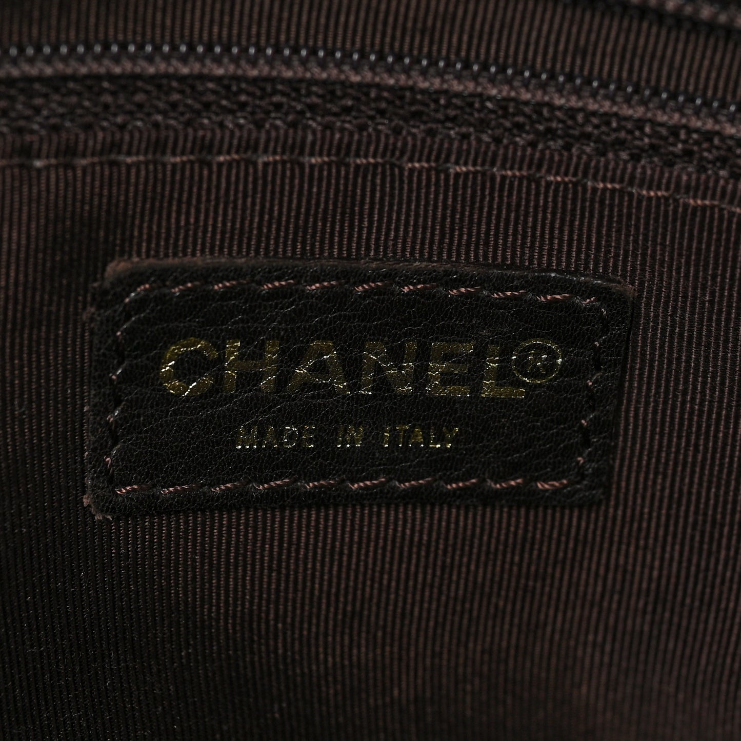 Calfskin Cerf Executive Shopper Tote Brown