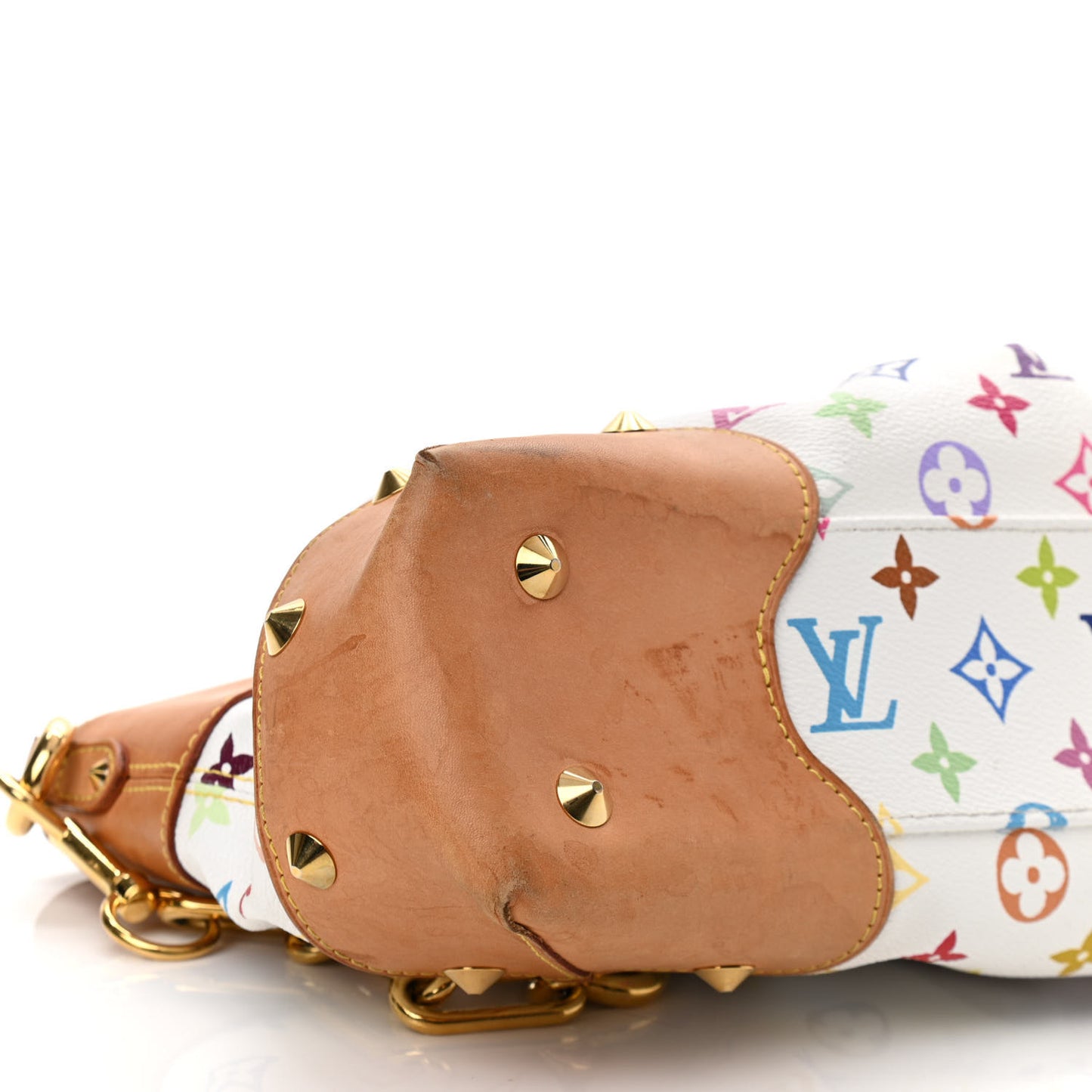 Monogram Multicolor Judy GM White