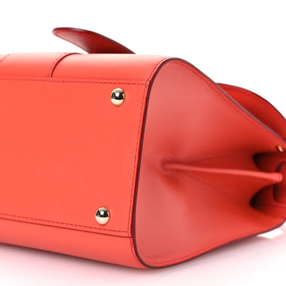 Delvaux Box Calfskin Mini Brillant Satchel Coral 11 of 12