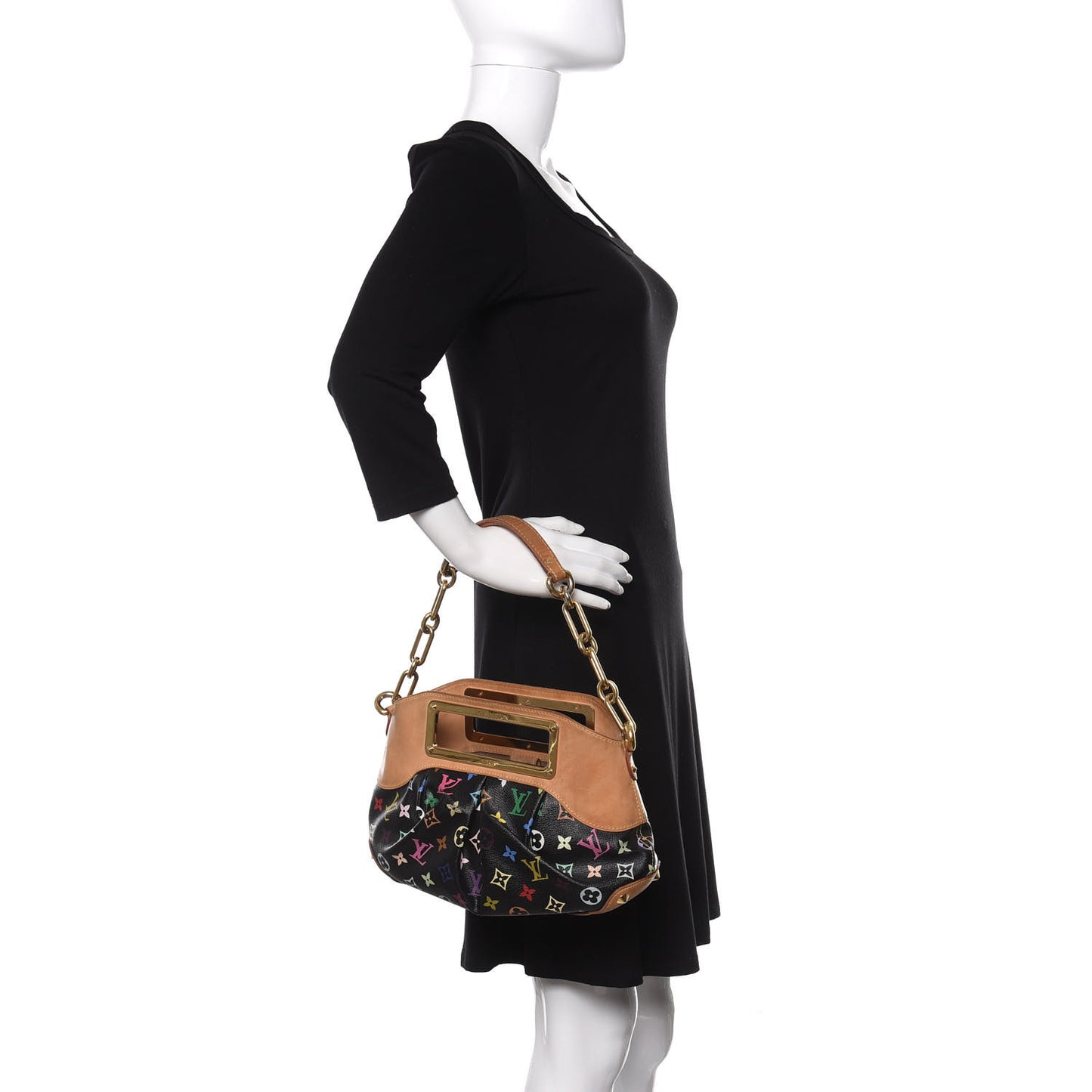 Monogram Multicolor Judy PM Black