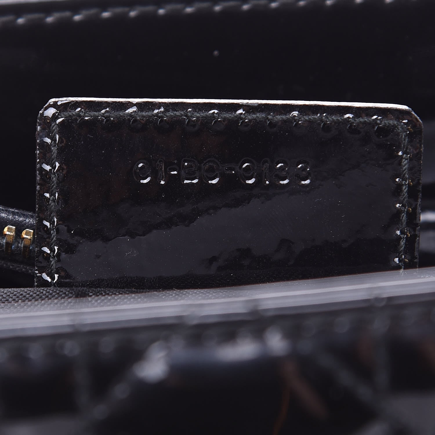 Christian Dior Patent Cannage Medium Lady Dior Black 7 of 12