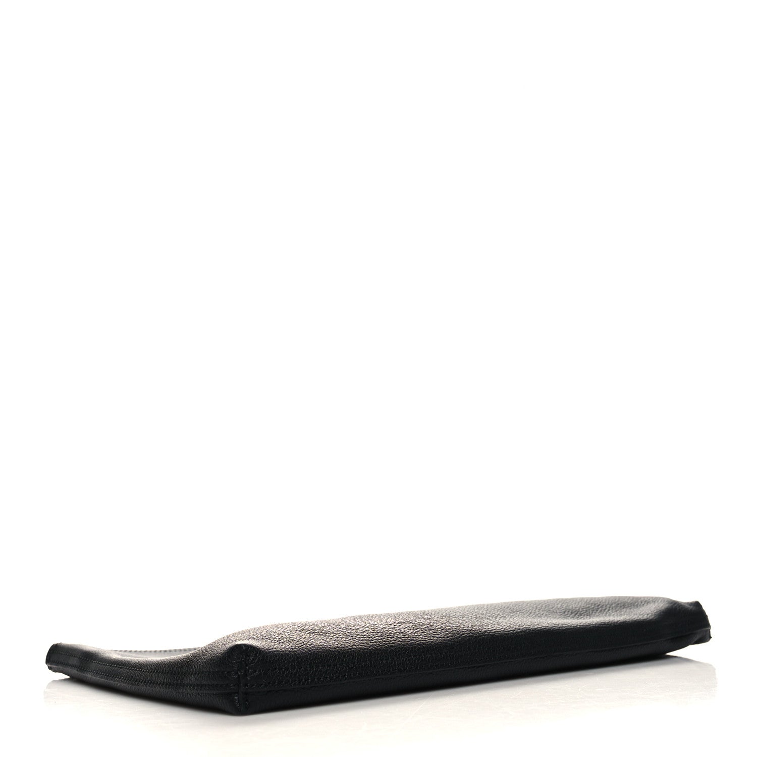 Gucci Pebbled Calfskin Large Logo Portfolio Clutch Black 4 of 10