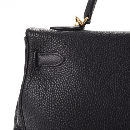 Hermes Taurillon Clemence Kelly Retourne 35 Black 8 of 40
