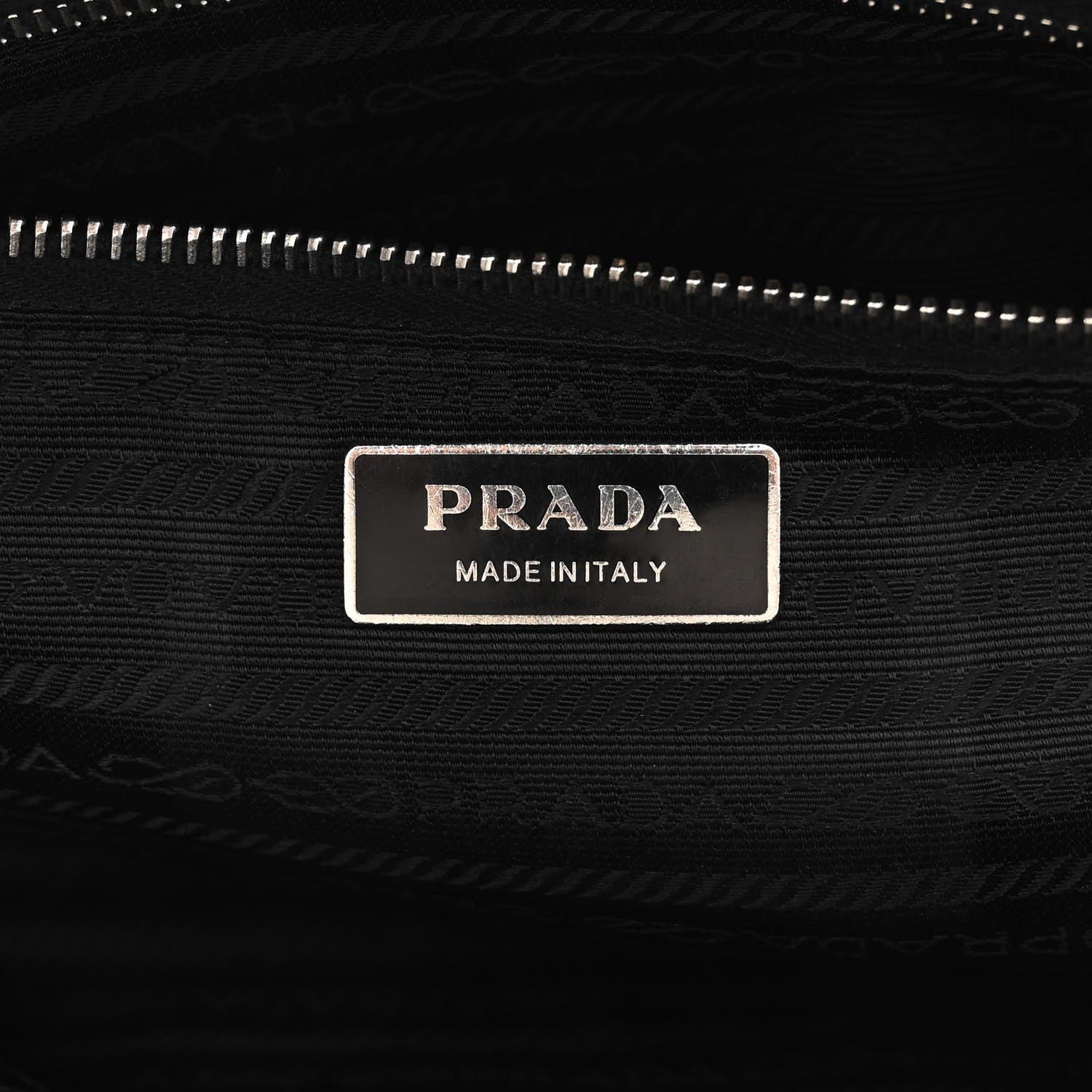 Prada Vitello Daino Bowler Black 6 of 15