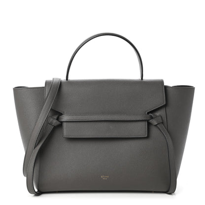 Celine Grained Calfskin Small Belt Bag Grey 1 of 9