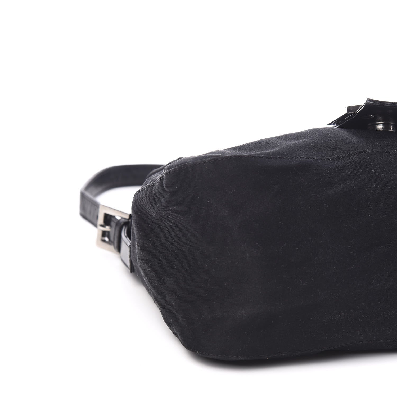 Fendi Neoprene Mama Baguette Black 7 of 9