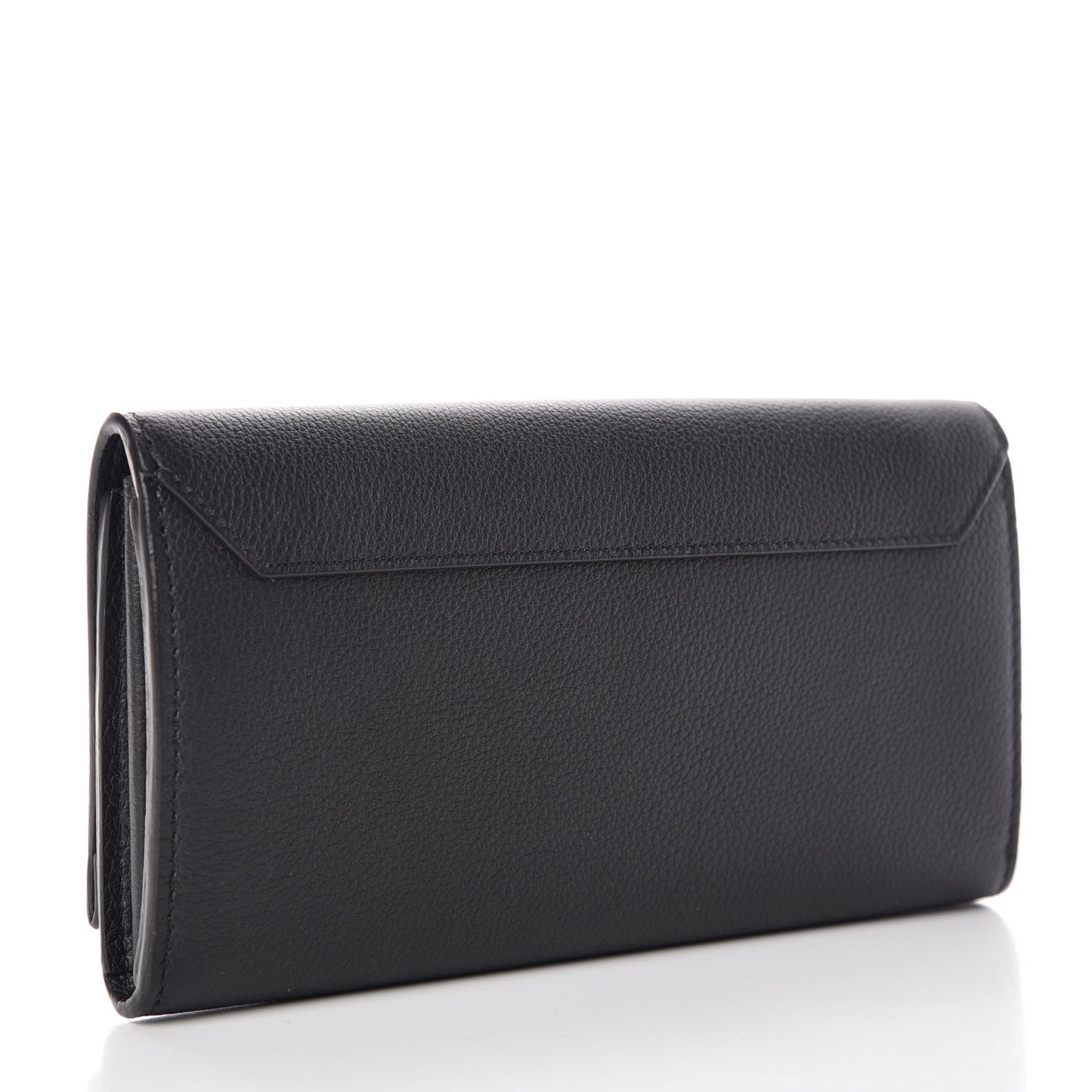 Calfskin Lockme II Wallet Black