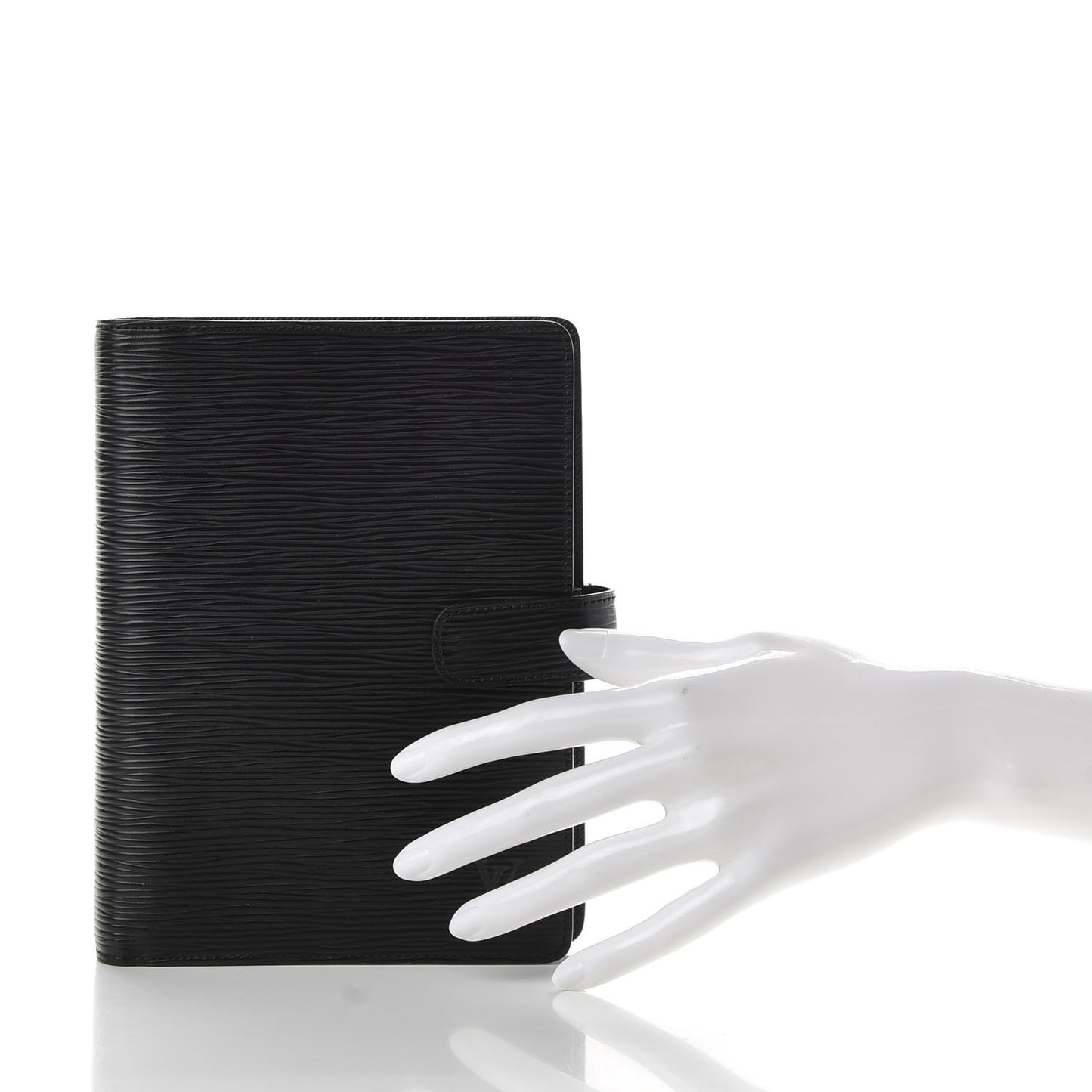 Epi Medium Ring Agenda Cover Black