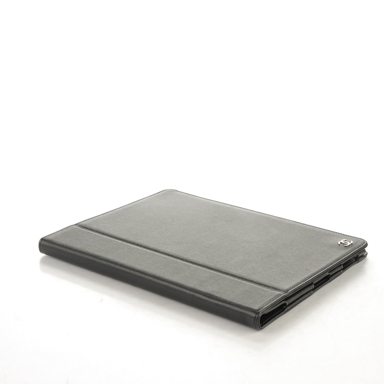 Chanel Caviar Sevruga iPad Case Black 4 of 7