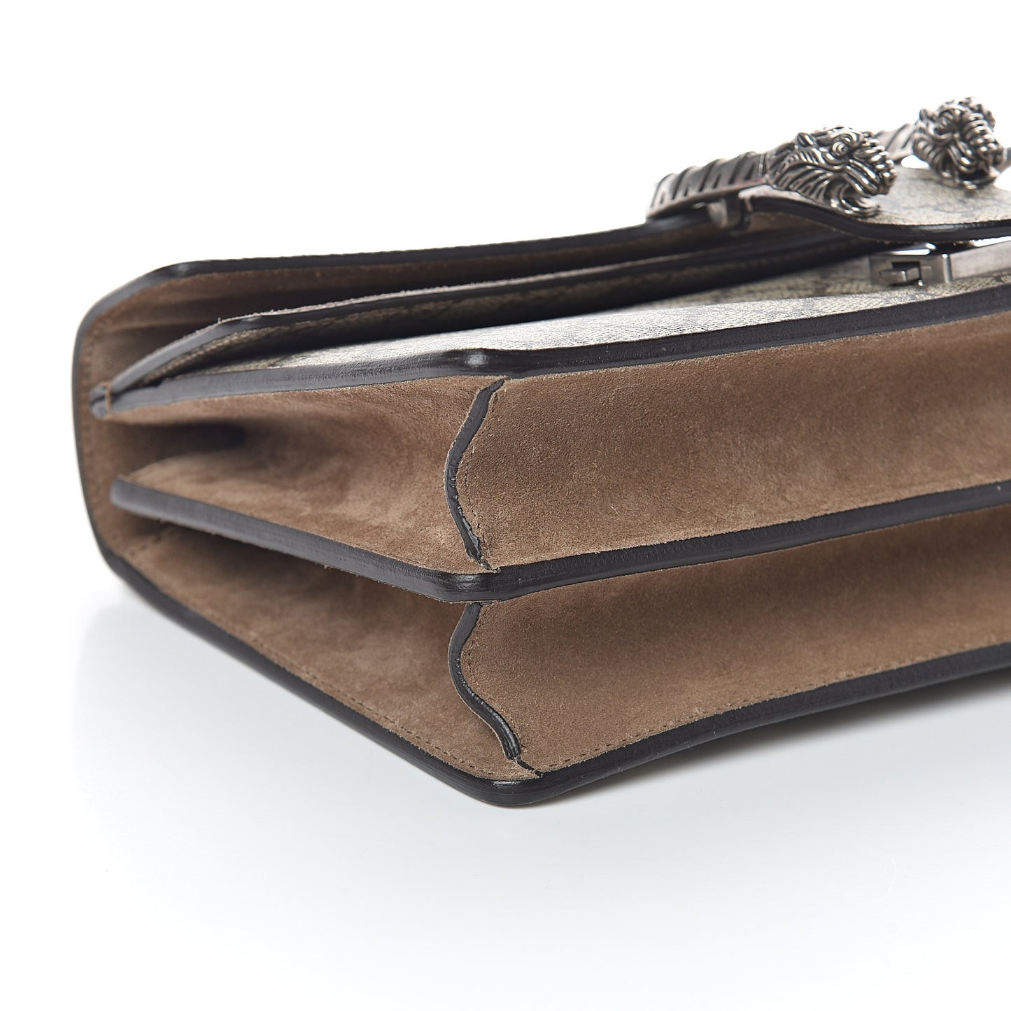 GG Supreme Monogram Small Dionysus Shoulder Bag Taupe