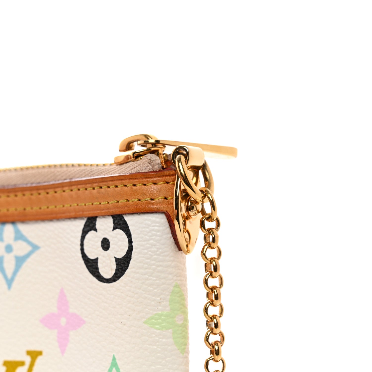 Louis Vuitton Monogram Multicolor Pochette Milla MM White 10 of 10