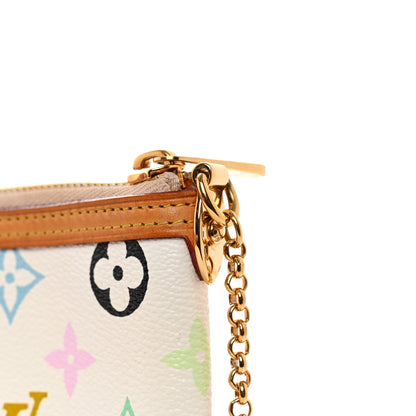 Louis Vuitton Monogram Multicolor Pochette Milla MM White 10 of 10