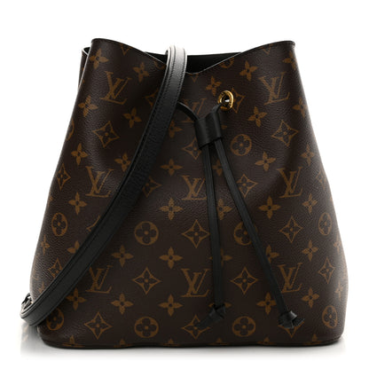 Louis Vuitton Monogram Neonoe MM Black 1 of 12