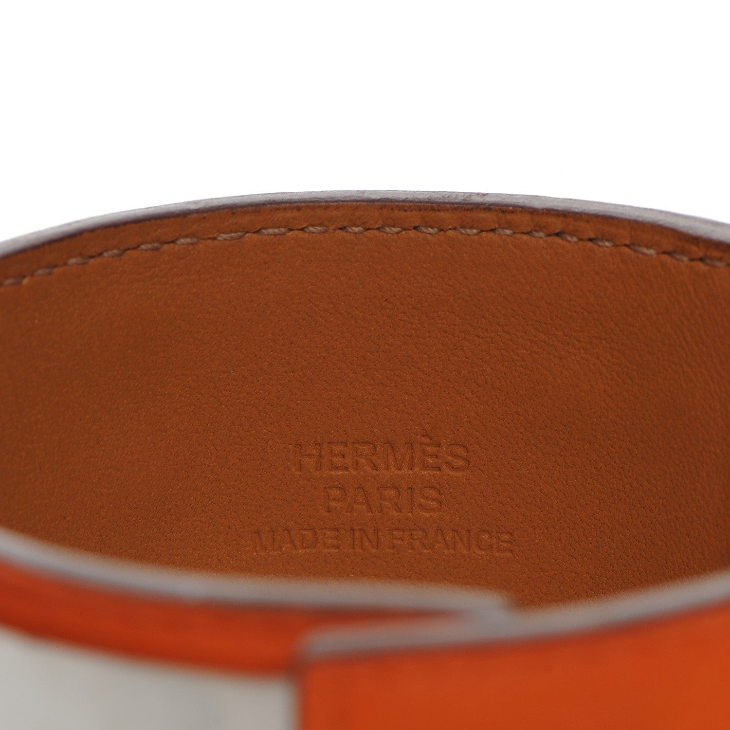 Hermes Swift Collier De Chien CDC Bracelet S Orange 6 of 7