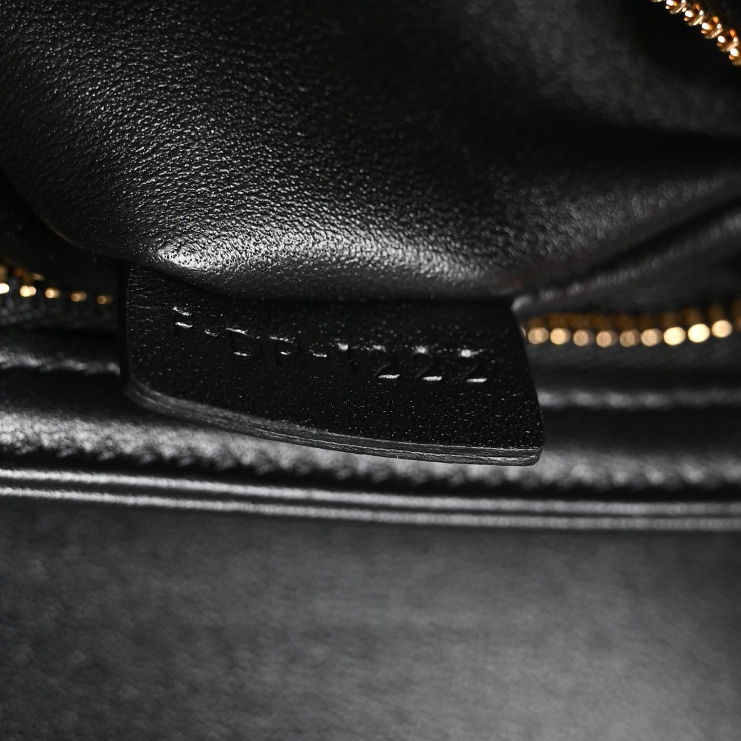 Shiny Calfskin Teen Triomphe Black