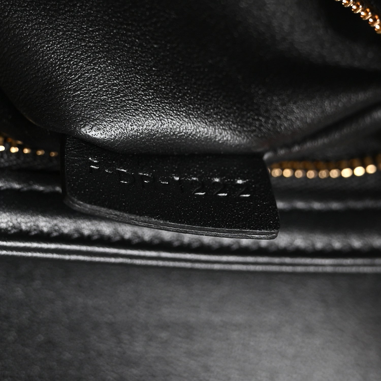 Celine Shiny Calfskin Teen Triomphe Black 8 of 12