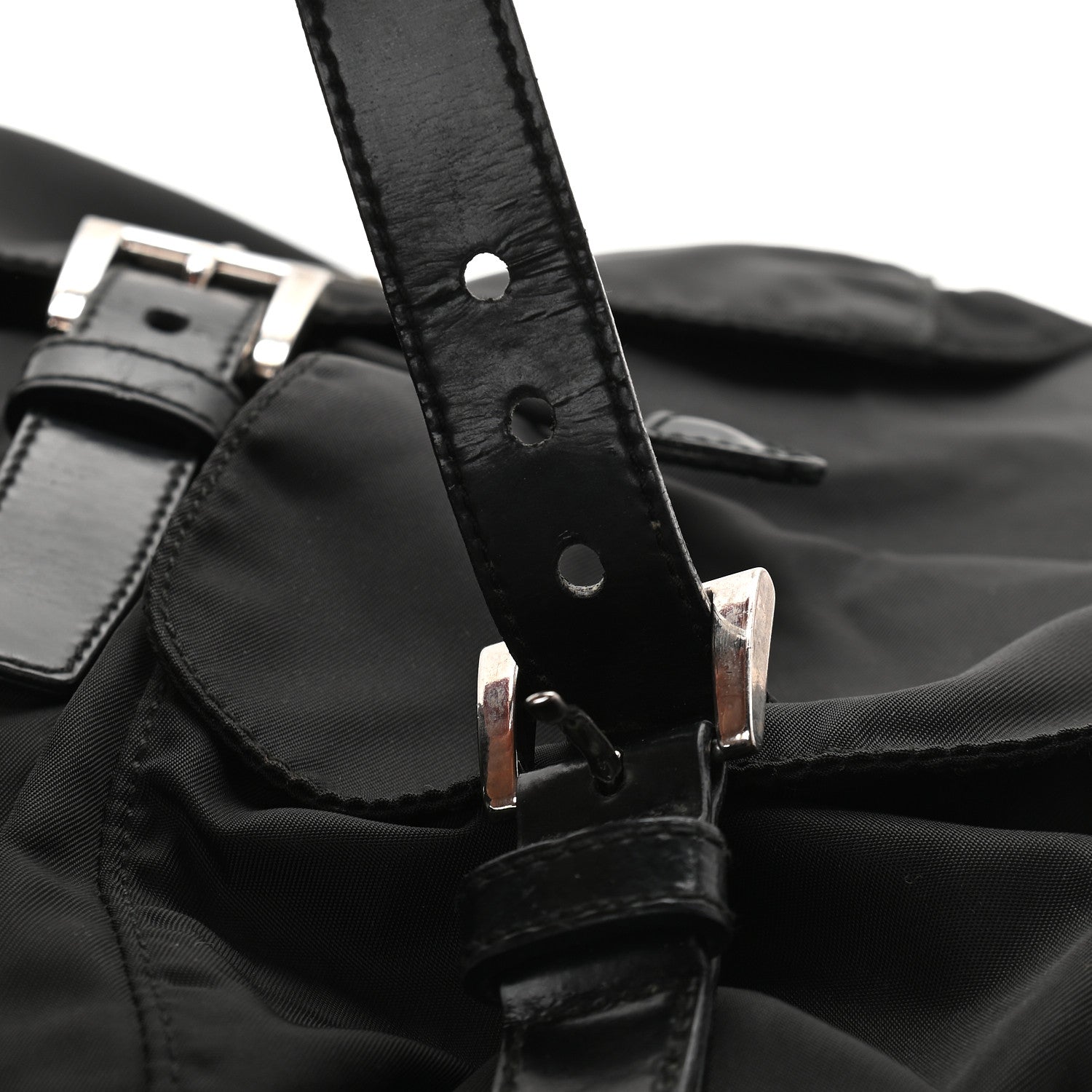 Prada Nylon Vela Backpack Black 9 of 11