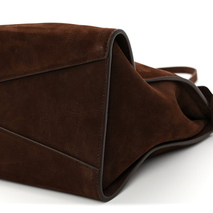Alaia Nubuck Large Le Click East West Bag Brun Fonce 9 of 10