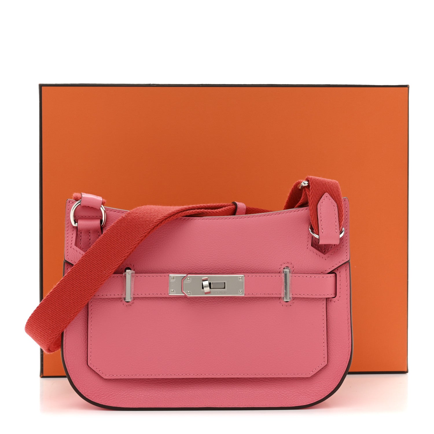 Hermes Evercolor Mini Jypsiere Rose Azalee Rouge Pivoine 11 of 11