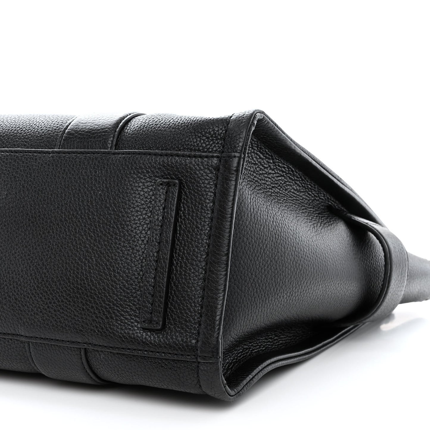 Grained Calfskin Large The Tote Bag Black