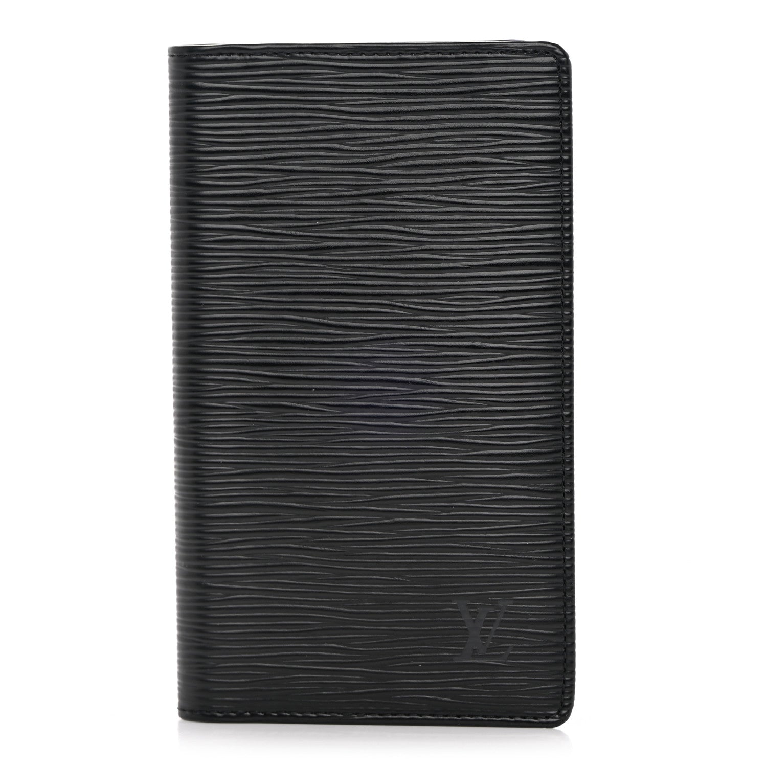 Louis Vuitton Epi Checkbook Organizer Wallet Black 1 of 7