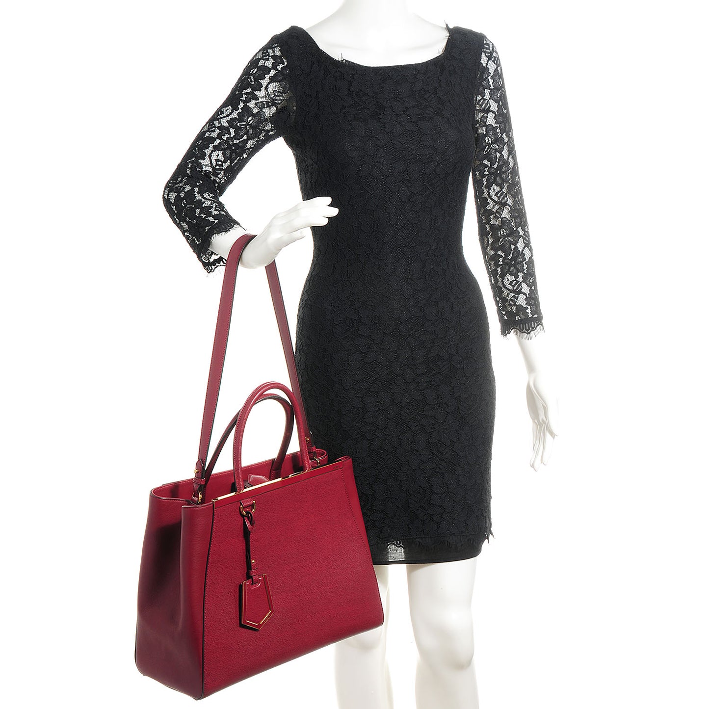 Vitello Elite Flamingo Regular 2Jours Tote Amarena