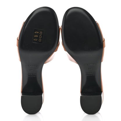 Hermes Calfskin Gigi 50 Sandals 37.5 Naturel 5 of 13
