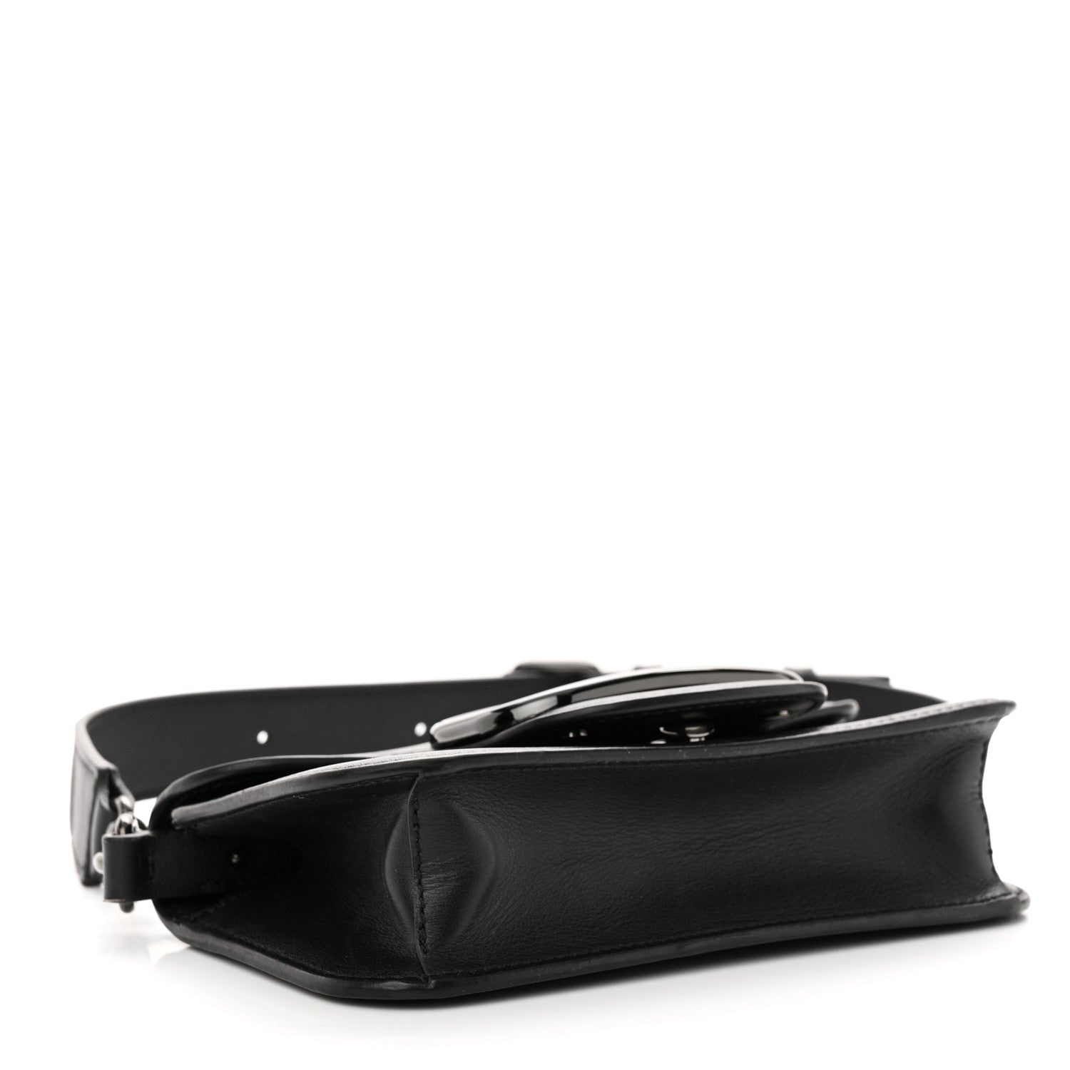 Valentino Garavani Calfskin Monochrome Vlogo Mini Loco Shoulder Bag Black 4 of 15