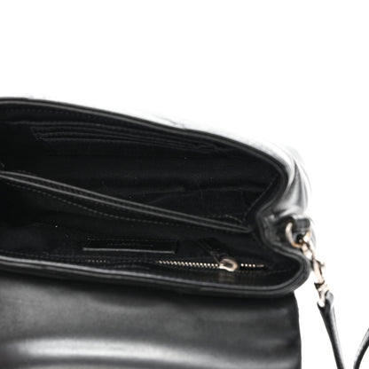 Saint Laurent Calfskin Y Quilted Monogram Toy Loulou Crossbody Bag Black 5 of 12