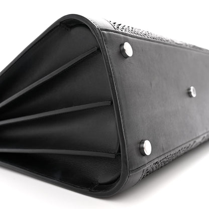 Saint Laurent Python Calfskin Embossed Small Sac de Jour Black 9 of 17