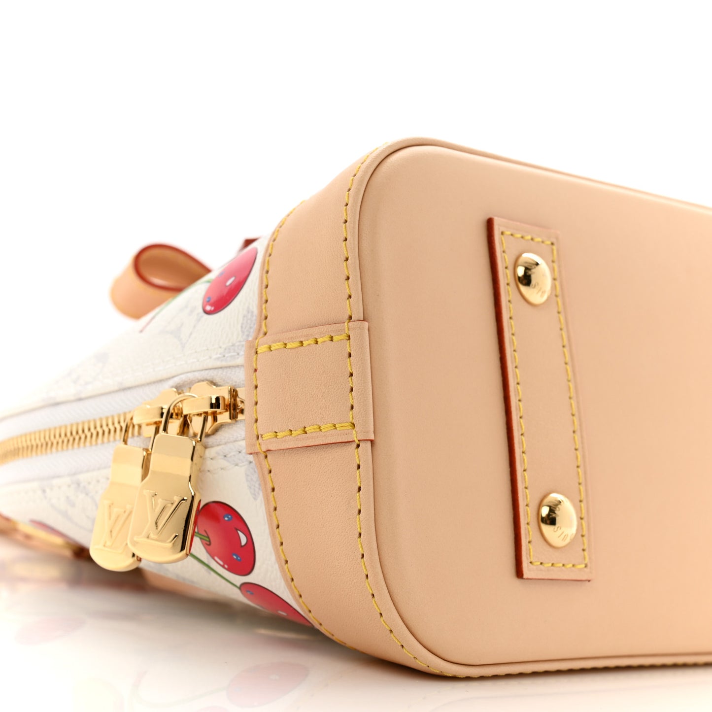 LV X TM Monogram Cerises Alma BB White