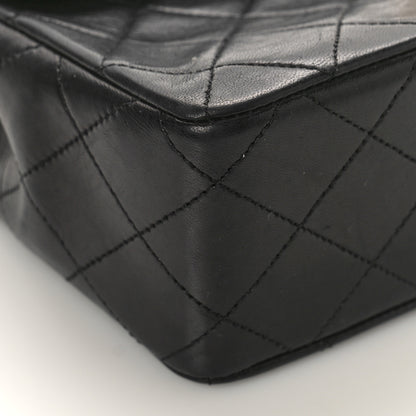 Chanel Lambskin Quilted Small Single Flap Bag Black 8 of 9