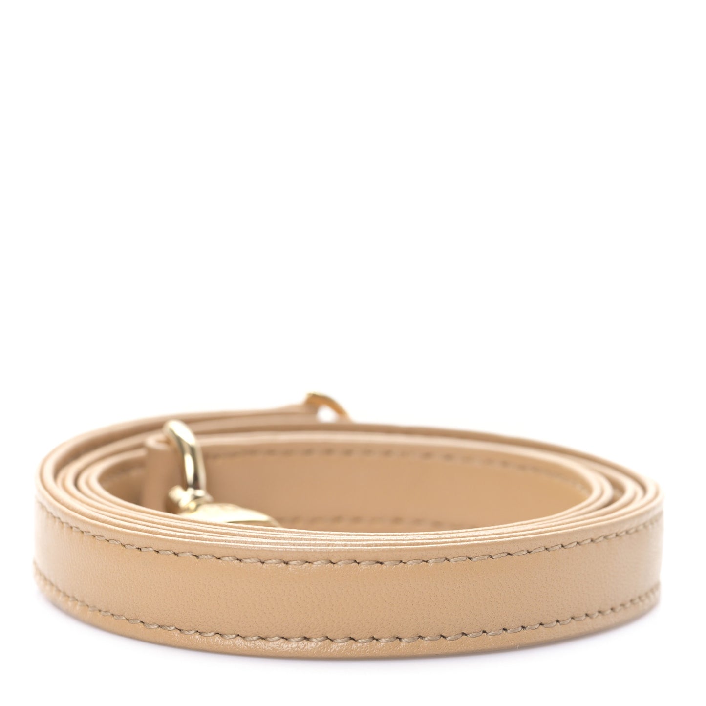 Lambskin Lady Dior Shoulder Strap Beige
