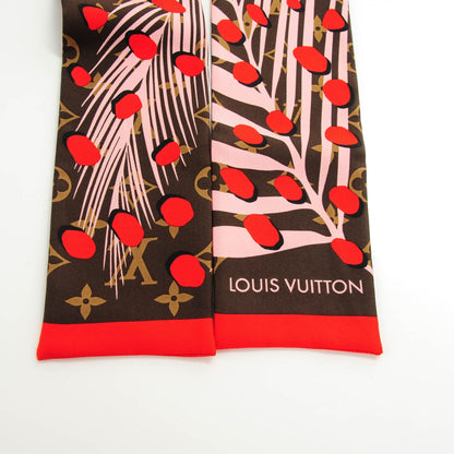 Louis Vuitton Silk Monogram Jungle Dots Bandeau Sugar Pink Poppy 3 of 4