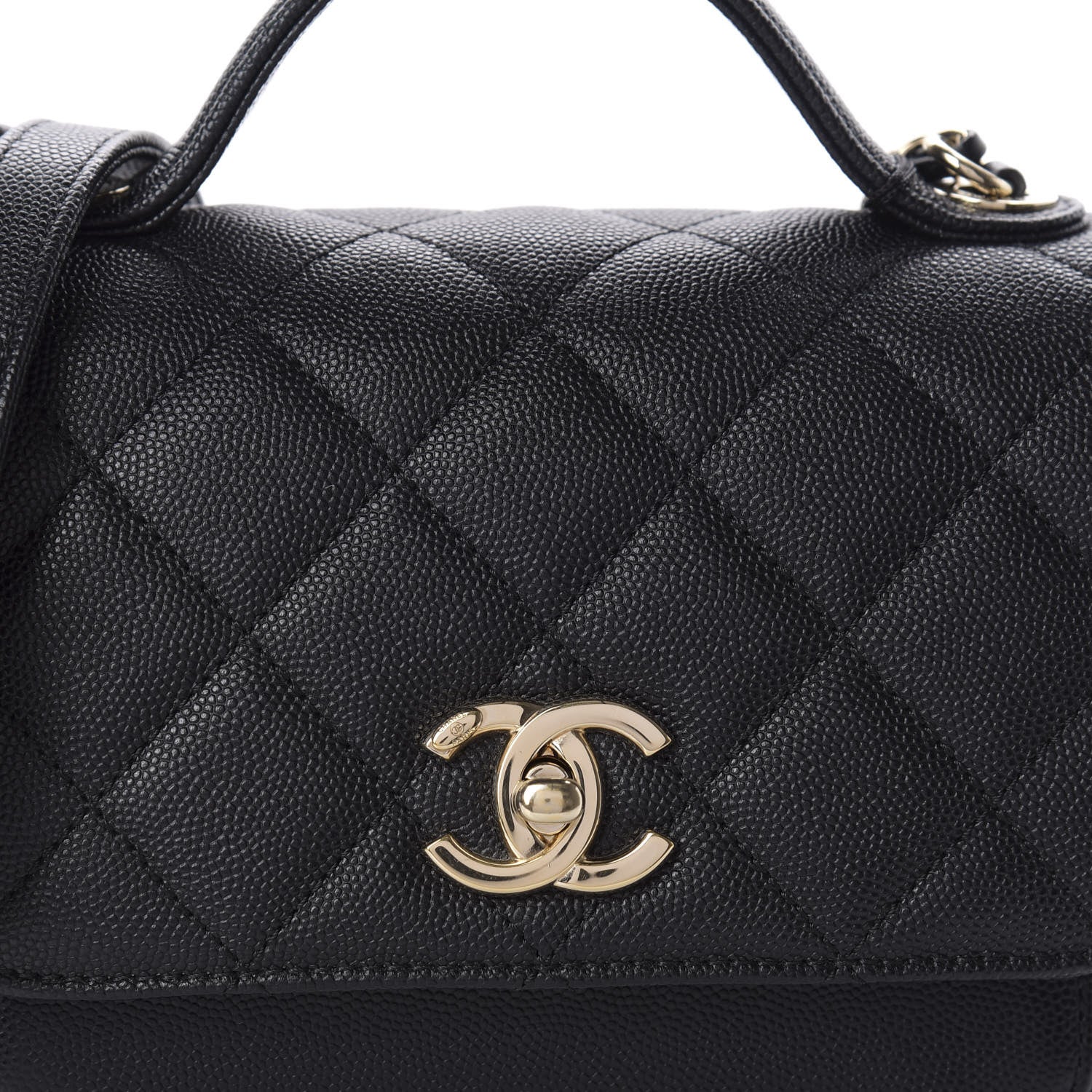 Chanel Caviar Quilted Small Business Affinity Flap Black 11 of 12