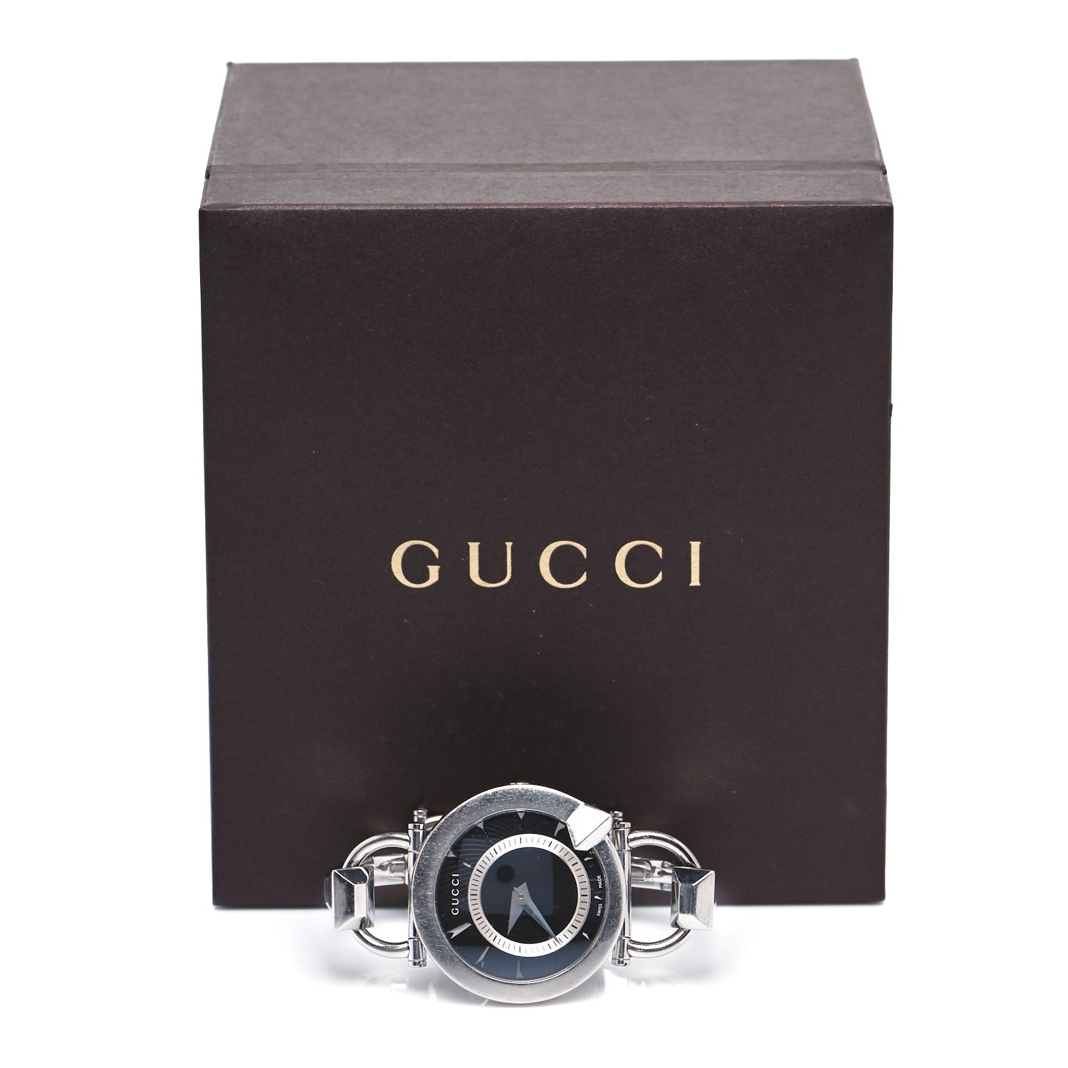 Gucci Stainless Steel 35mm Chiodo Quartz Watch Blue 5 of 5