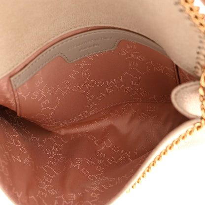 Stella McCartney Shaggy Deer Mini Falabella Crossbody Bag Beige 5 of 9