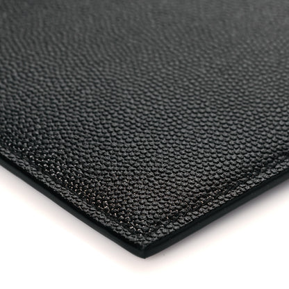 Saint Laurent Grain De Poudre Uptown Pouch Black 8 of 11