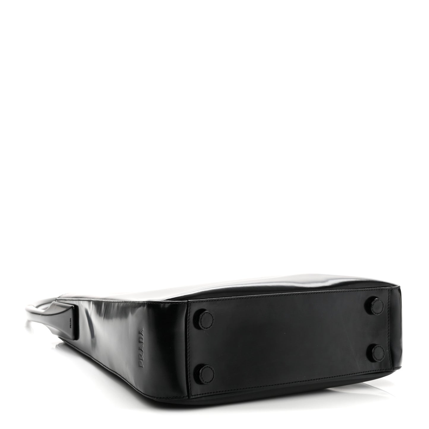 Spazzolato Sport Top Handle Shoulder Bag Black